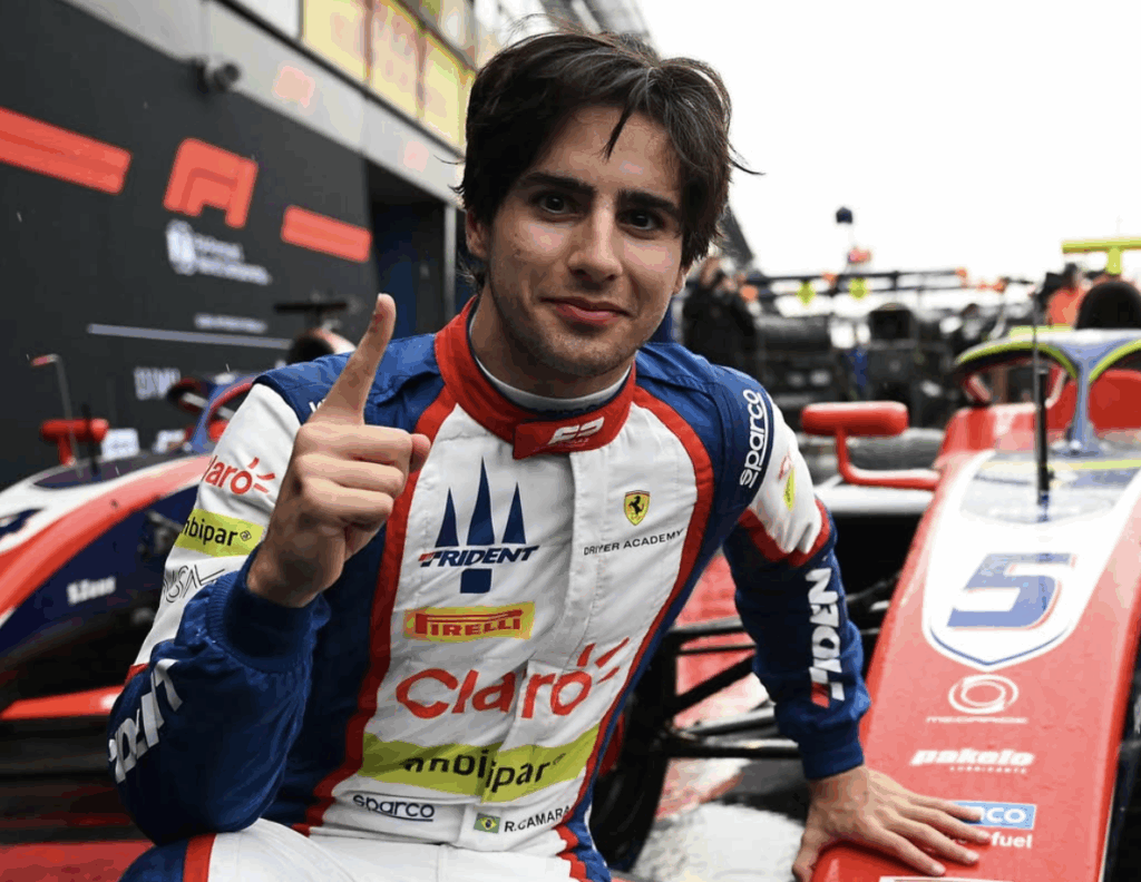 TRIDENT's Rafael Câmara is on pole position for the F3 Spanish Grand Prix